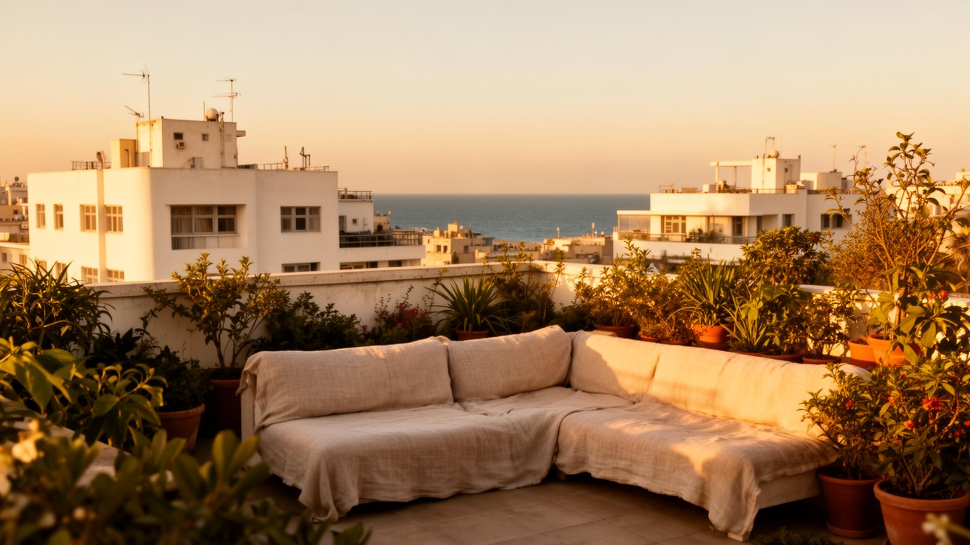 Rooftops de Tel Aviv — Israël